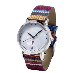 One Tribe Multi Silver Boho Chic Watch